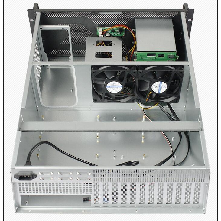 8 Gpu 4U Server Chassis - Rangka Server Hot-Swap 4U dengan 8/12