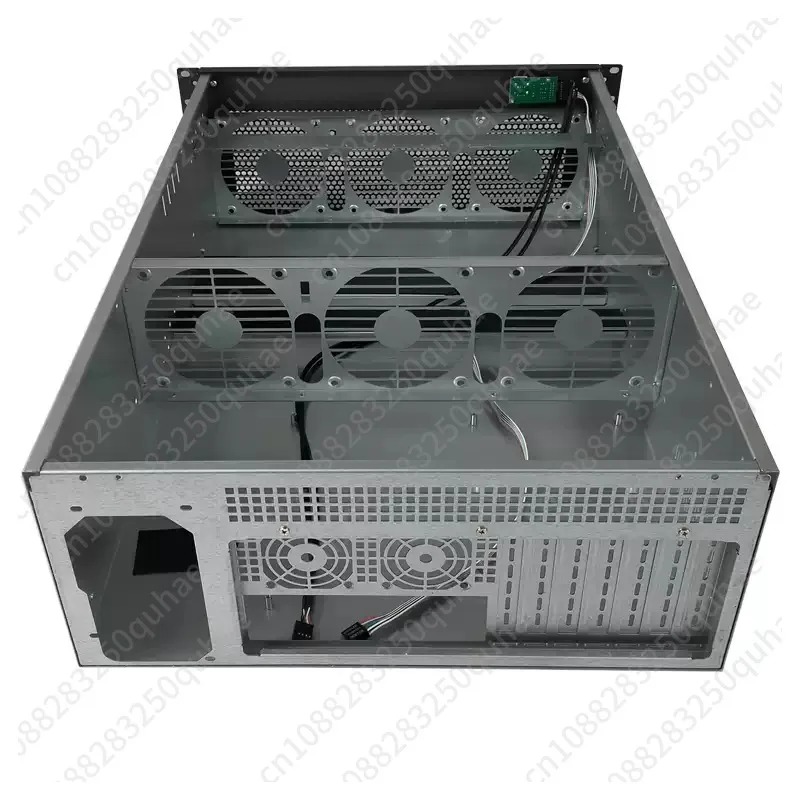 8 Gpu 4U Server Chassis - Chassis Kartu Grafis Multi-GPU 4U 6/8