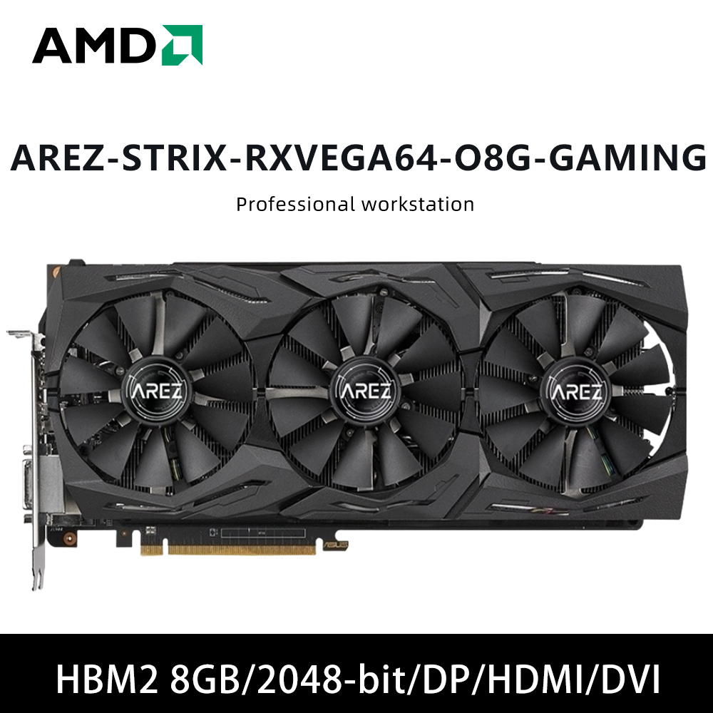 Rtx 3070 8Gb Graphics Card - Kartu grafis ASUS AREZ STRIX RXVEGA64