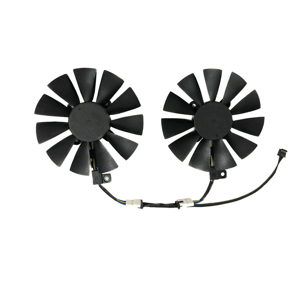 2 buah/set, kipas kartu Video, - Rx 580 8Gb 2048Sp Gpu ulasan dan harga